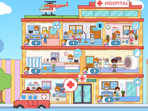 Cluiche Toca Avatar: m’ospidéal  ar líne