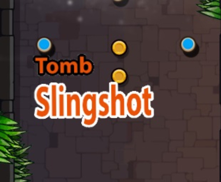 Cluiche Slingshot tuama  ar líne