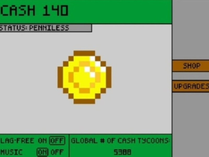 Cluiche Tycoon airgid  ar líne
