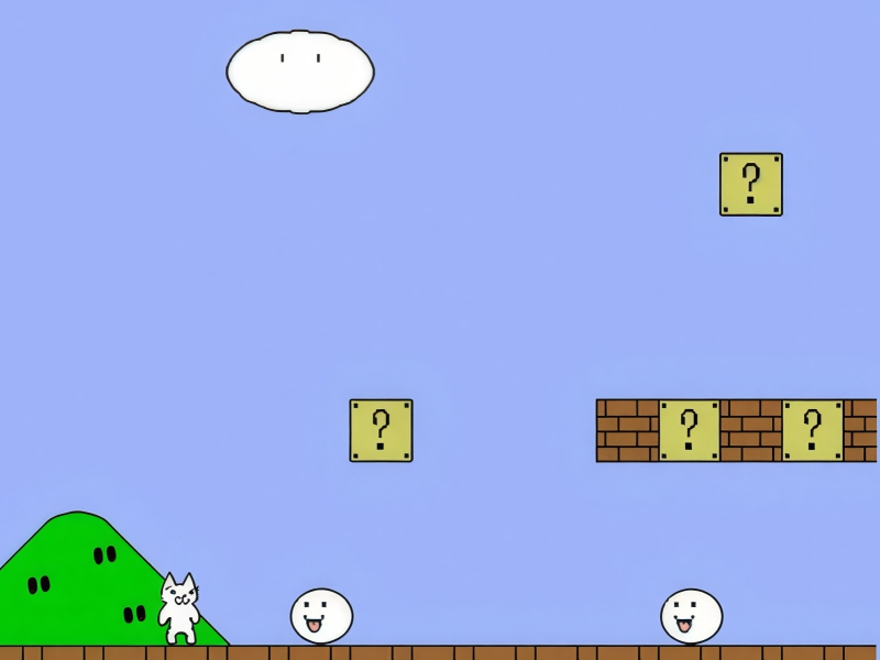 Cluiche Cat Mario ar líne