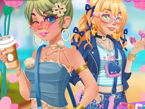 Cluiche Girly i denim  ar líne