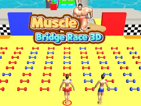 Cluiche Rás Droichead Muscle 3D  ar líne