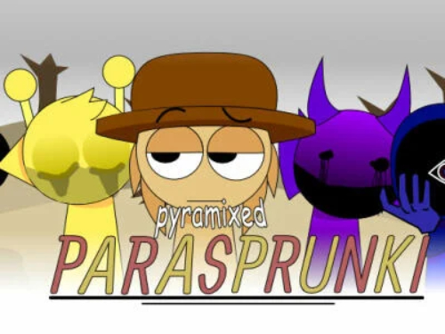 Cluiche Pyramixed Parasprunki  ar líne