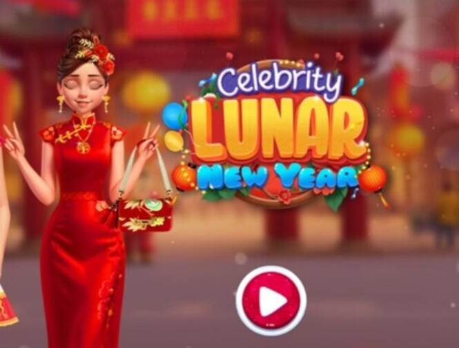 Cluiche Athbhliain na Lunar Celebrity  ar líne