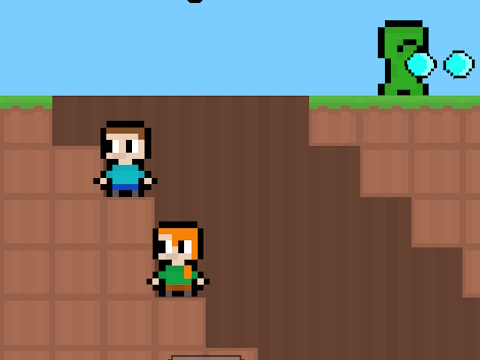 Cluiche McBros Pixelcraft ar líne