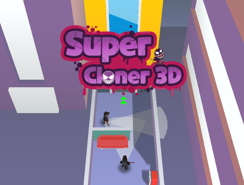 Cluiche Super Cloner 3d ar líne