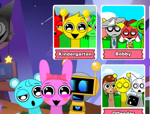 Cluiche Páirtí Incredibox Beat Sprunki Reoite  ar líne