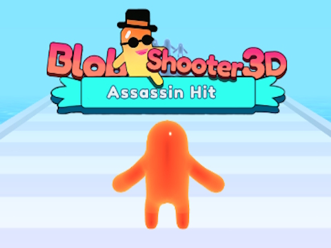Cluiche Blob Shooter 3D Assassin Hit ar líne