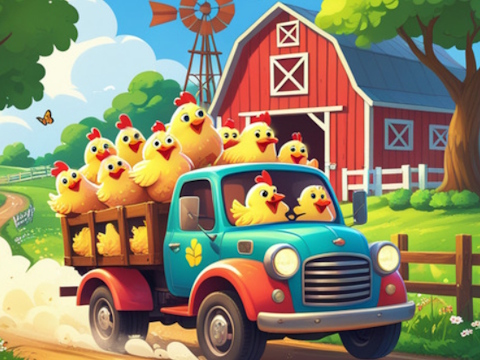 Cluiche ClucknRun ar líne