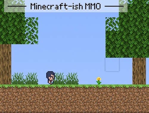 Cluiche MMO Minecraft-ish  ar líne