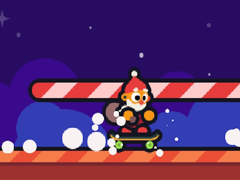 Cluiche Kickflip Santa ar líne