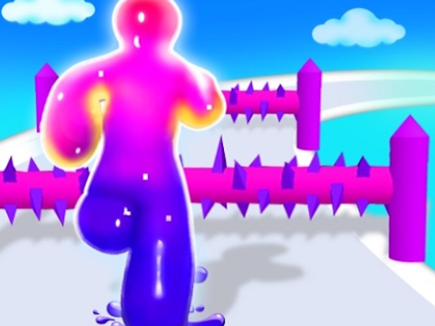 Cluiche Blob Dash Runner Endless  ar líne