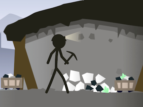 Cluiche Insamhlóir Mianadóireachta Stickman  ar líne