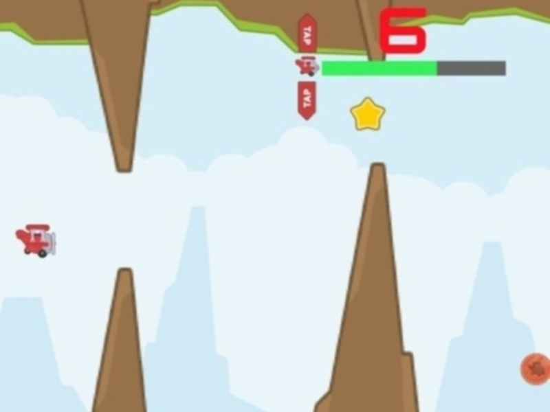 Cluiche Eitilt flappy  ar líne