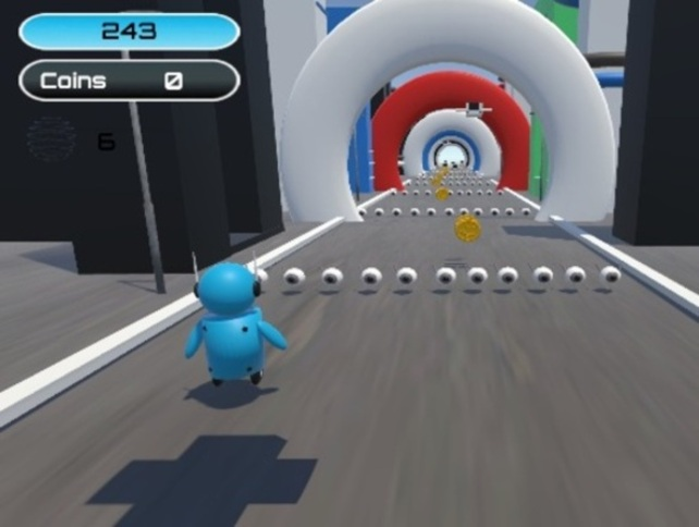 Cluiche Rush robot  ar líne
