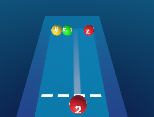 Cluiche Cumaisc na liathróidí 2048 billiards!  ar líne