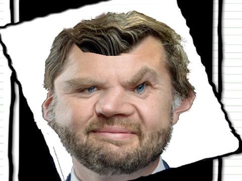 Cluiche Greannmhar JD Vance aghaidh  ar líne