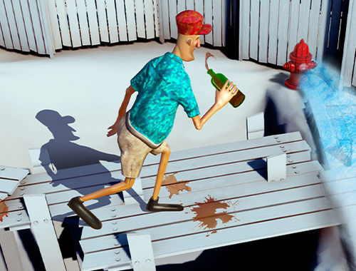 Cluiche Fear ólta 3D  ar líne