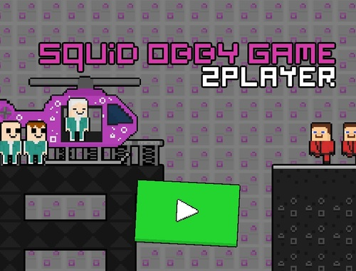 Cluiche Squid OBBY Cluiche 2Player  ar líne