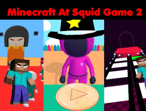 Cluiche Minecraft ag Squid Game 2  ar líne