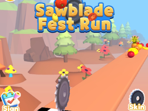 Cluiche Rith Sawblade Fest  ar líne