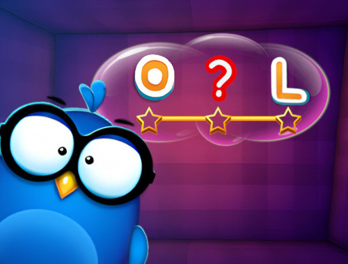 Cluiche Focail le Owl  ar líne