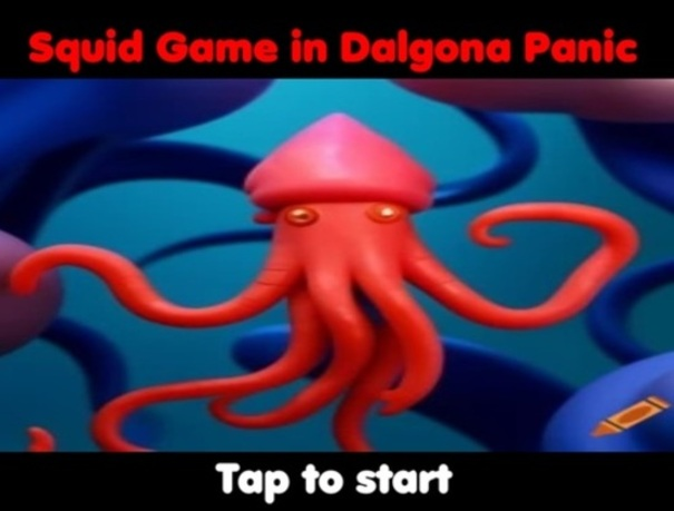 Cluiche Cluiche squid i scaoll dalgona  ar líne