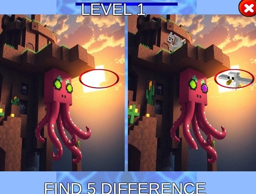Cluiche Aimhrialtacht Squid Minecraft  ar líne