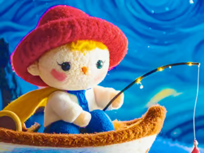 Cluiche Puzal Jigsaw: Iascaireacht Oíche Starry  ar líne