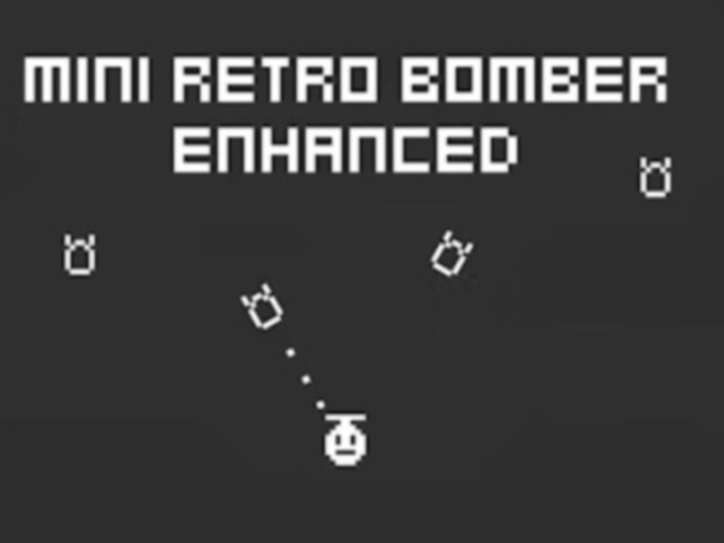 Cluiche Feabhsaíodh Mini Retro Bomber  ar líne