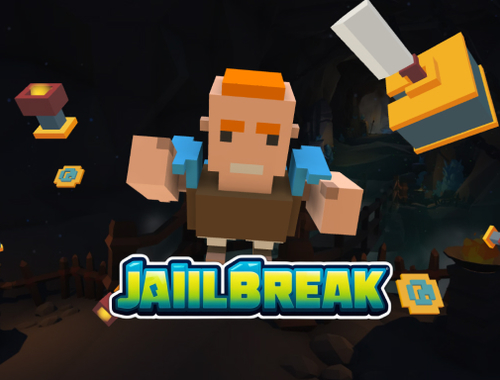 Cluiche Jailbreak. Geansaí Roblox  ar líne