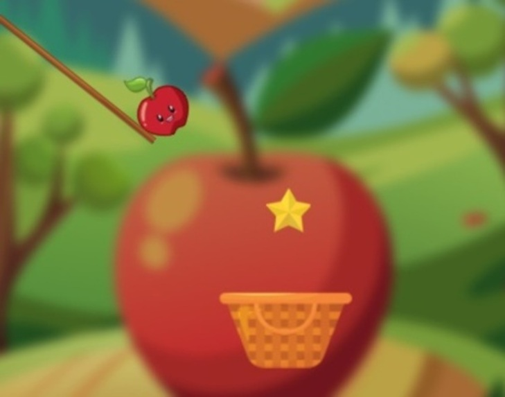 Cluiche Eachtra Buail Apple  ar líne
