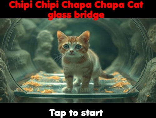 Cluiche Droichead gloine cat chipi chipi chapa chapa  ar líne