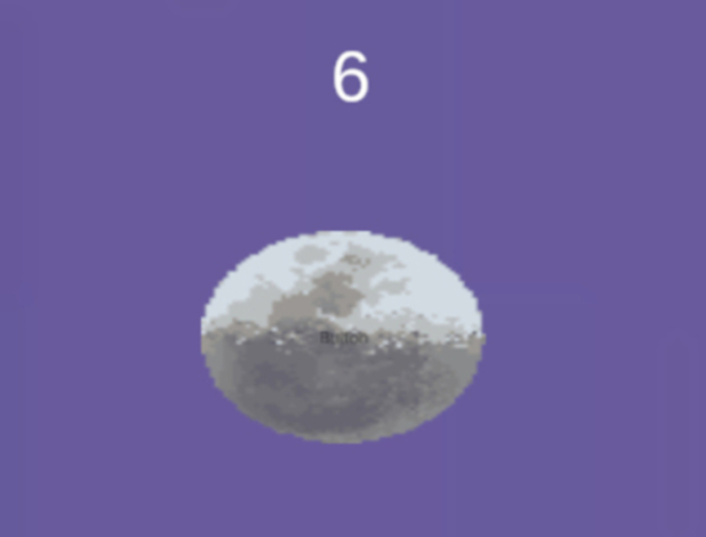 Cluiche Clicker gealach  ar líne