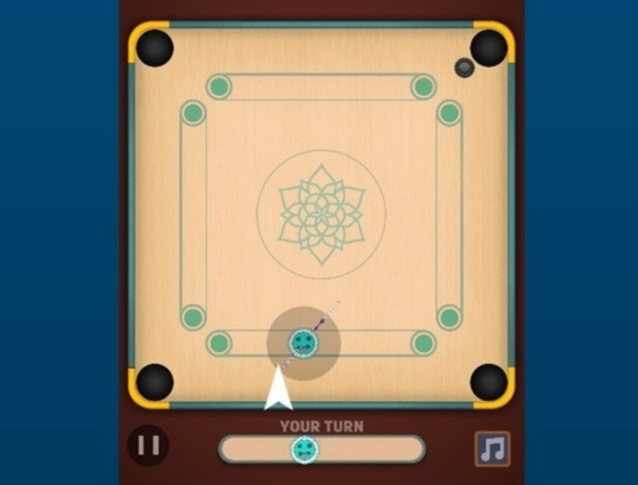 Cluiche Rush Carrom  ar líne