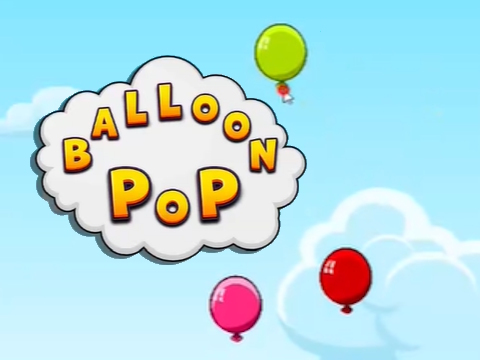 Cluiche Pop balúin  ar líne