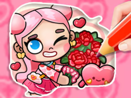Cluiche Leabhar Dathúcháin: Avatar Valentine's  ar líne