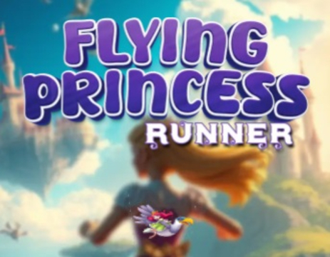 Cluiche Runner Banphrionsa Flying  ar líne