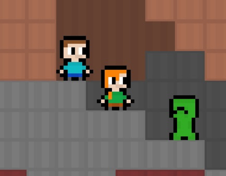 Cluiche McBros Pixelcraft  ar líne