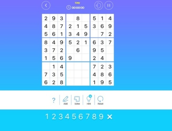Cluiche Máistir Sudoku  ar líne