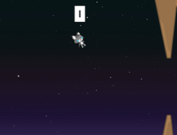 Cluiche Cat flappy an eachtra deiridh  ar líne