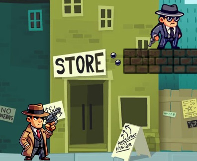 Cluiche Shootout gangsters  ar líne