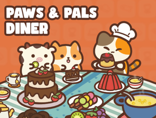 Cluiche Paws & Pals Diner  ar líne