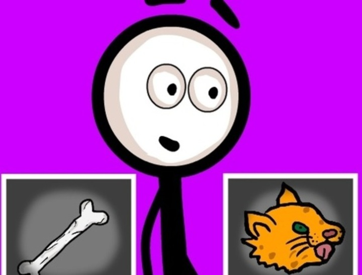 Cluiche Stickman ag roghnú gníomhartha  ar líne