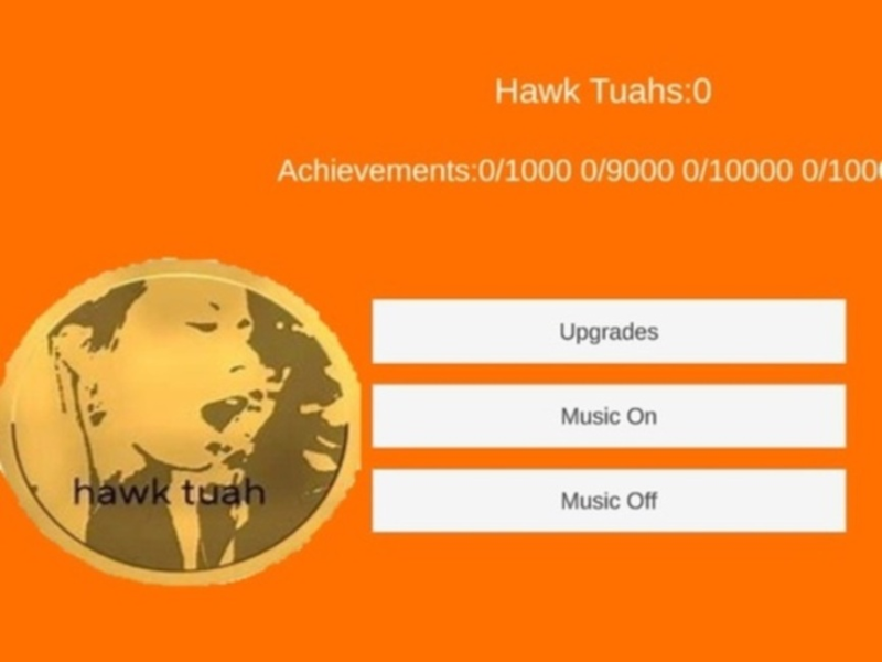 Cluiche Hawk Tuah Clicker  ar líne