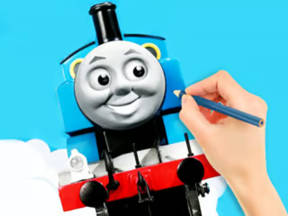 Cluiche Leabhar Dathúcháin: Thomas & Friends  ar líne