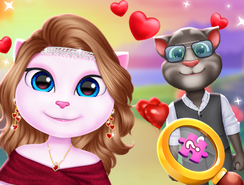 Cluiche Lánúin Kitty Valentine álainn  ar líne