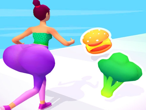 Cluiche Twerk é! Rás coirp 3D  ar líne
