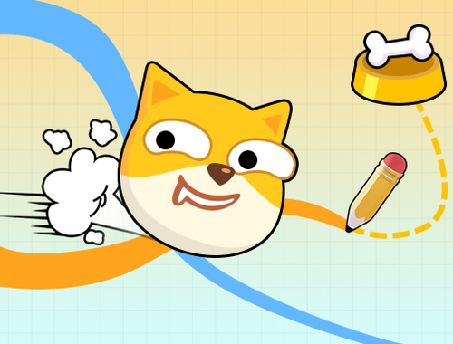 Cluiche Doge Rush Tarraing Home Puzal  ar líne