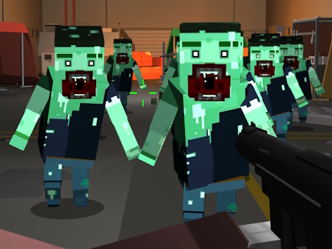 Cluiche Sealgaire blocky  ar líne